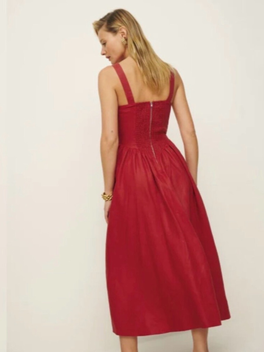 Reformation Balia Linen Dress - Picture 4 of 5
